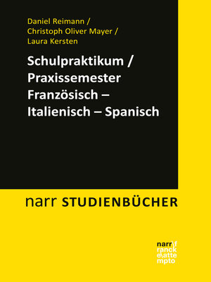 cover image of Schulpraktikum/Praxissemester Französisch--Italienisch--Spanisch